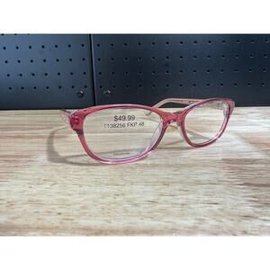 Hasbro My Little Pony Laughter Eyeglasses Frame Kids Pink Full Rim 48-15-130